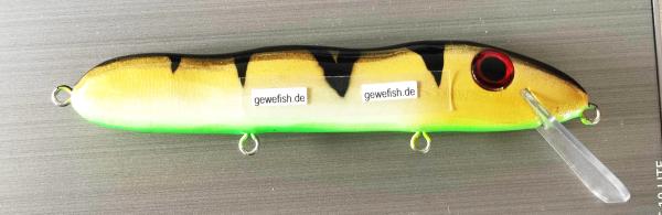 Gewefish-Spezi-Wobbler, 12cm, Floating, Golden Perch, UV